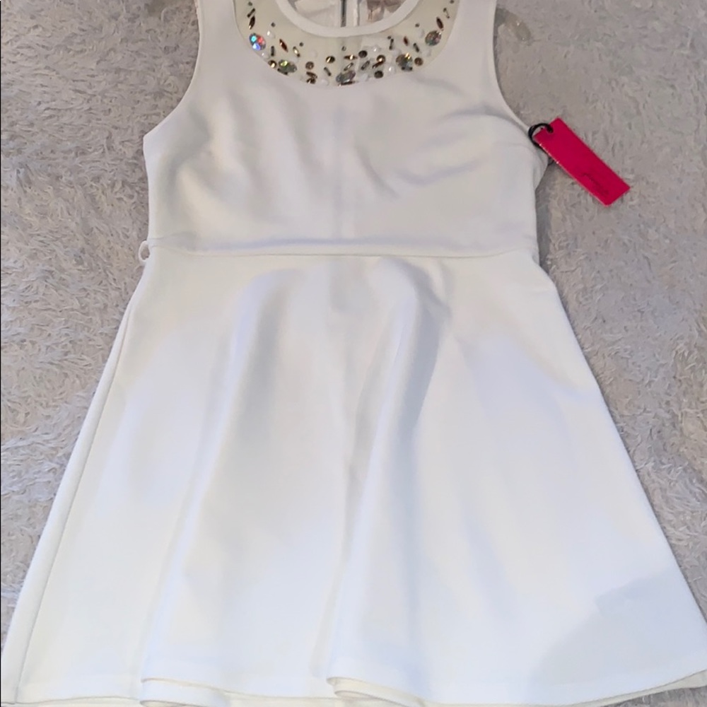 White dress